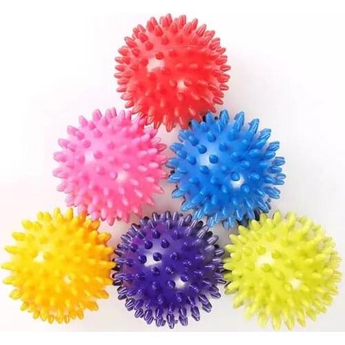 70mm PVC Spiky Massage Yoga Ball Trigger Point Sport Fitness Hand Foot Pain Stress Relief Muscle Relax Ball Healthy Care Tool
