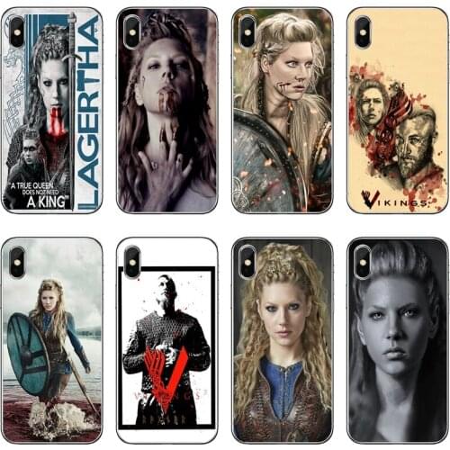 Lagertha Vikings TV Series Soft phone cover case For Huawei P40 P30 P20 Pro P10 P9 Lite Y5 Y6 Y7 Y9 P Smart Plus 2018 2019