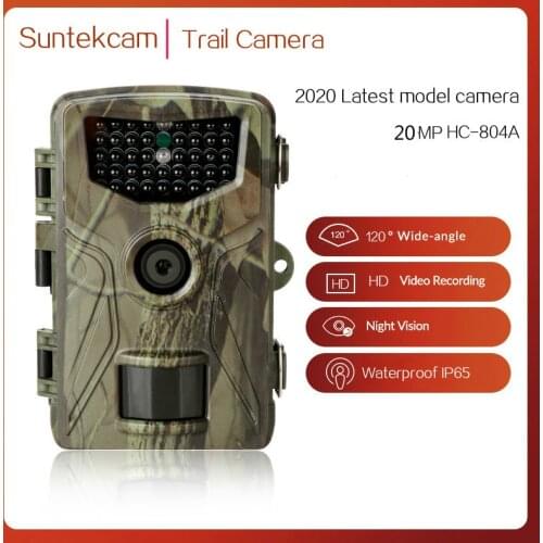 HC804A 20MP Hunting Trail Camera Wildlife Camera Night Vision Motion Activated Outdoor Trail Camera Trigger Wildlife Scouting