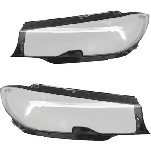 Car Front Headlight Head Light Lamp Lens Shell Cover Replacement for-BMW 3 Series 325I 330I 325Li 2019 2020