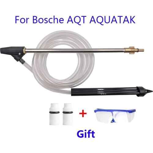 Sand Blasting Hose Quick Connect For Bosche AQT AQUATAK High Pressure Washer With 2 Pcs Ceramic Nozzle Car washers