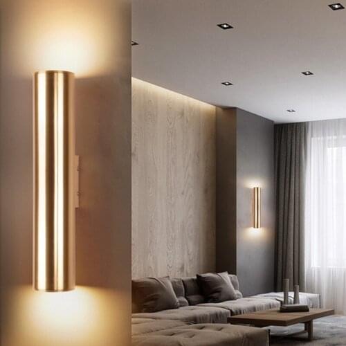 Northern modern Art Gold Dining Room Wall Lamp Retro LED Kitchen Hotel Bedroom Corridor Light Free Shipping WJ011410