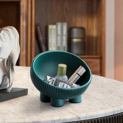 Modern ins into the door key to collect creative desktop cosmetics finishing box living room set piece snack candy plate
