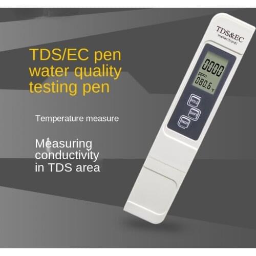 Aquarium accessories aquarium water test kit TDS water quality pen tester EC metal multi-parameter conductivity tester