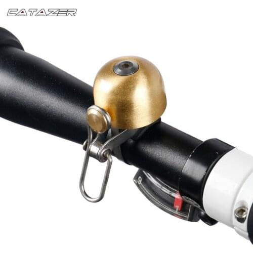Bike Bell Retro Bicycle Brass Bell Cycling MTB Ring Audio Warning Crisp Sound Handlebar Horn Classic Bell