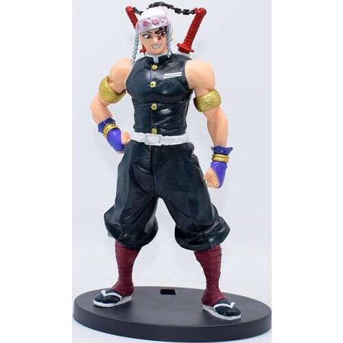 Japan Anime Demon Slayer: Kimetsu no Yaiba Sound Hashira Tengen Uzui PVC Figure Figurine Statue New With Box / No Box