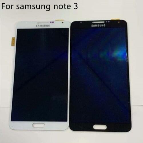 Original LCD Display For Samsung Galaxy Note 3 N900 N9005 N900A N900V LCD Display Touch Screen Digitizer Assembly With Frame