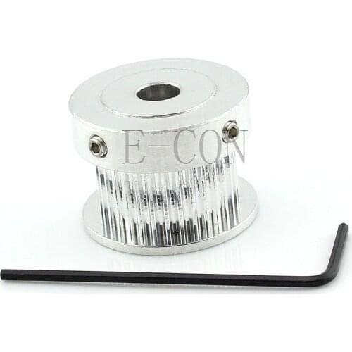 1PCS GT2 Timing Pulley Alumium 32 Teeth Bore 5mm/6mm/8mm Teeth width 11mm for Width 10mm GT2 Timing Belt and 3D Printer