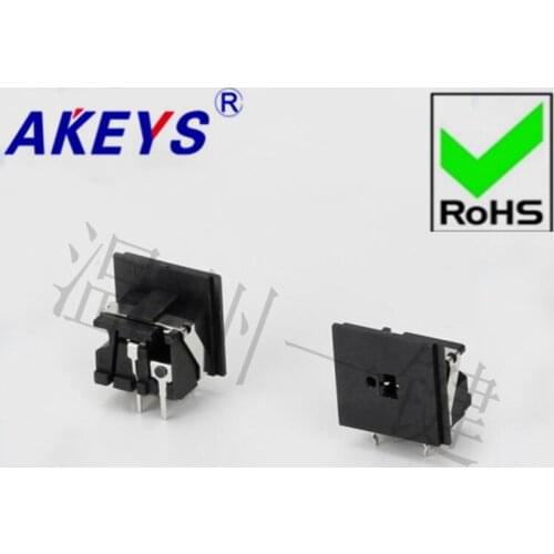 10 PCS DS-2-02 Square S Large Terminals Connector, Big One Core, Four Foot Socket, 1PIN Needle DIN Base