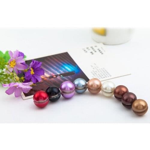 12pcs Magnetic Brooches magnetic hijab luxury accessory no hole pins brooches Magnet for muslim chiffon scarf