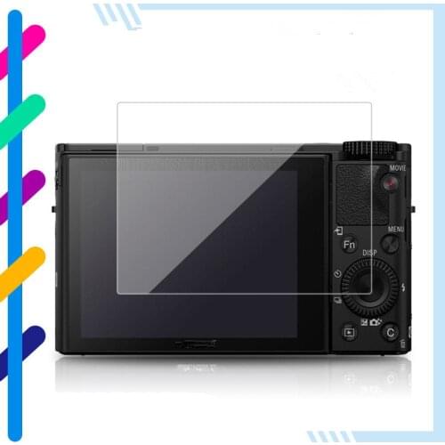 2 pcs Camera Display Screen Protector Film For Sony RX100 DSC-RX100VI black card M6 M7 9H LCD Tempered Glass