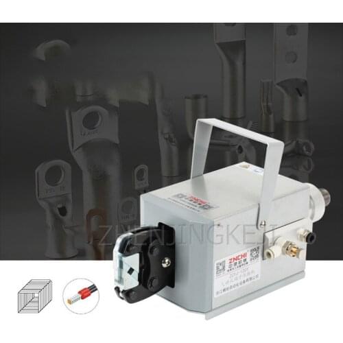 220V Pneumatic Terminal Crimping Machine Small Portable Adopts Foot Switch Control Stable Efficient Terminal Crimping Machinery