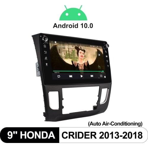 9 Inch Android 10 Head Unit Central Multimedia Autoradio Wireless Carplay GPS Naviagtion For Honda Crider 2013-2018 Build-In DSP