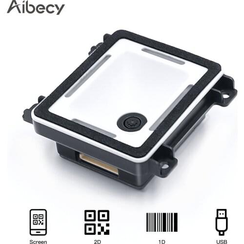 Aibecy 1D/2D/QR Embedded Barcode Scanner Self-Induction Module Scanner USB Connection Compatible with Linux Windows Android Mac