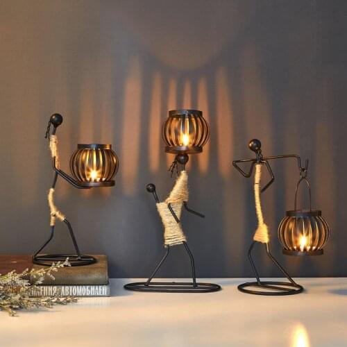 BOMAROLAN Decorative Small Candlesticks China