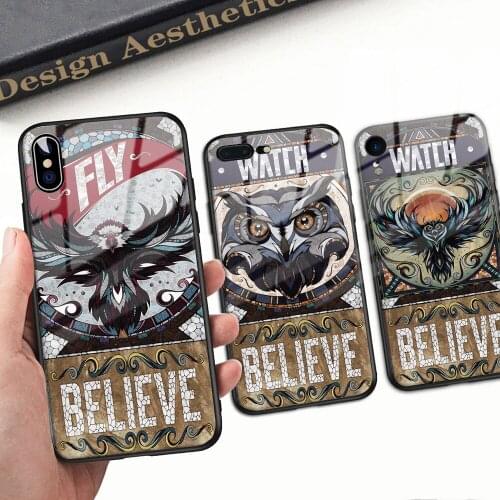 Animals Case For Huawei Mate30 Tempered Glass Case Hard Back Cover Gorgeous For Huawei Mate 9 10 20 30 Pro P10 20 30 Pro Nova 3e