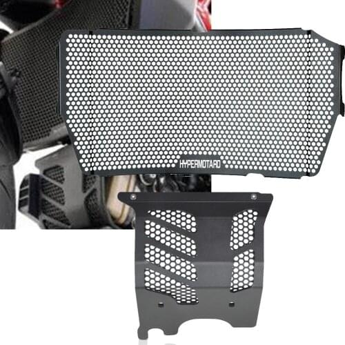 For Ducati Hyperstrada 939 Hypermotard 939 SP 2016 2017 2018 Engine cover Protection Grille Radiator Guard Protector Grill Cover