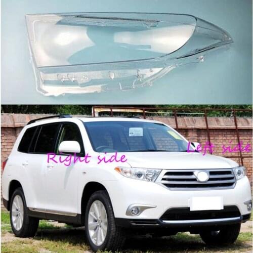 For Toyota Highlander 2012 2013 2014 Car Headlight cover Headlamp Lens Auto Shell Cover