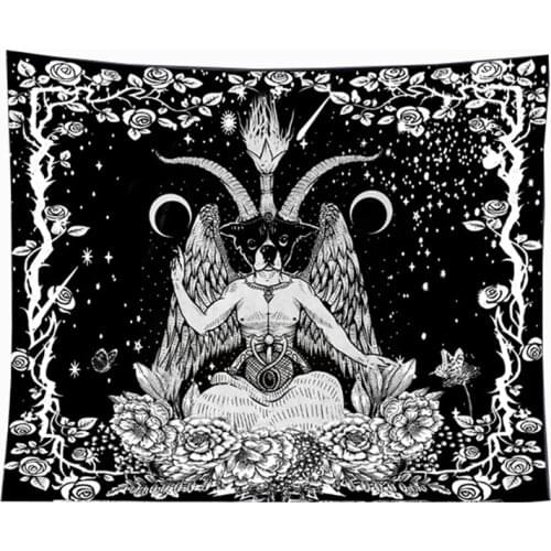 Tapiz tarot tapestry wall hanging bedroom backdrop large wall cloth goth tapestry