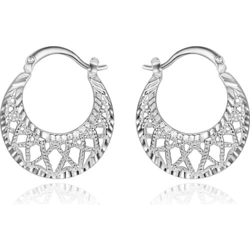 Classic delicate wedding high quality Silver Earrings for women fashion jewelry earrings /TQBWBSWG BEVHKIAN