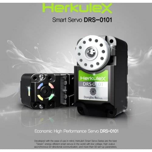Korea Dongbu HerkuleX DRS-0101 Smart Digital Servo, Carbon Brush Cored DC Motor 12kg 320 degrees 7.4V for robots etc