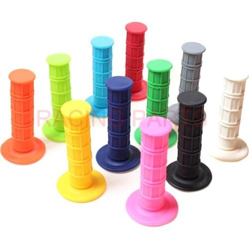 Black MX Gel Rubber HandleBar Grip For CR CRF XR YZ WR TTR KX KLX RMZ RMX RM TC TE FC FE ATV Enduro Motocross Dirt Pit Bike