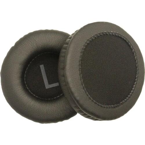 55x55mm Soft Ear Pads Earpad Pillow Cushion Cover for Headset Black