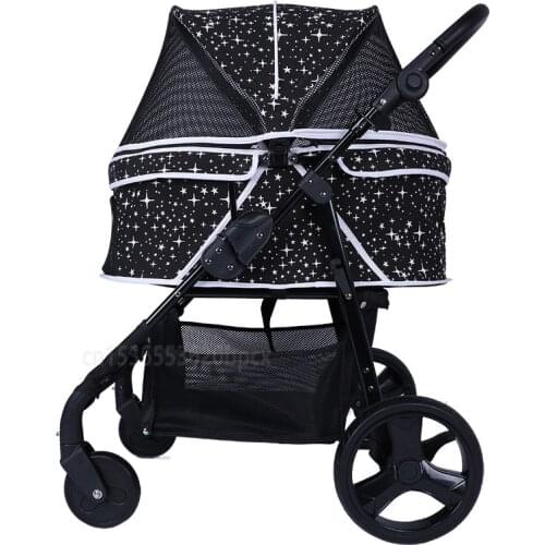 30kg Portable Folding Dog Stroller Cat Bag Pet Car seat cover Carrier Cart Carriage Outdoor Walking Shopping Trip Kennel Inner