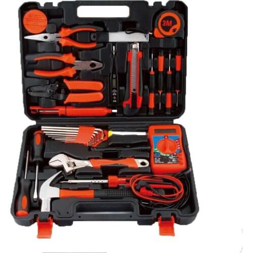 Manual Hardware Tool Set Electrician Maintenance Toolbox Household Set Combination Computer Electrical Appliance Repair Tool
