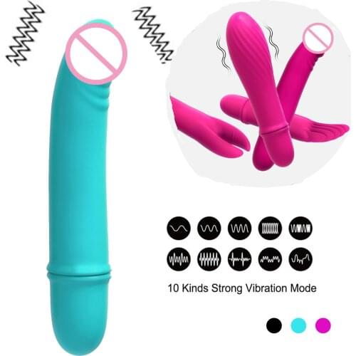 10 Speed Mini Bullet Vibrator for Women Waterproof Clitoris Stimulator Dildo Vibrator Sex Toys for Woman Sex Products