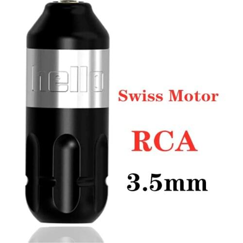 High quality bishop wand rotary tattoo machine pen powerful brushless motor stroke 3.5mm