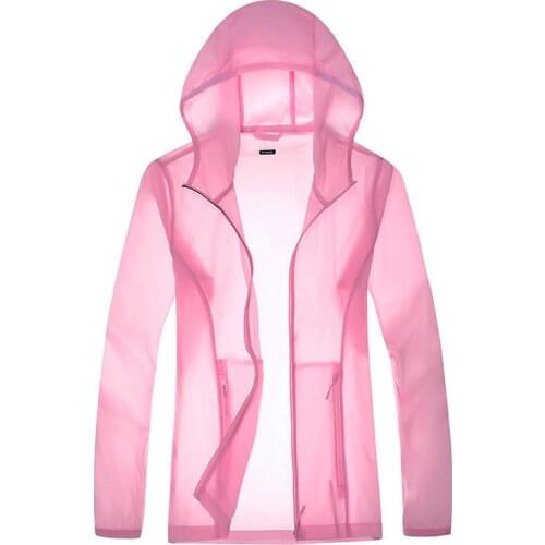 YYCZF Camping Rain Jacket Women Waterproof Sun Protection Clothing Fishing Clothes Quick Dry Skin Windbreaker With Pocket