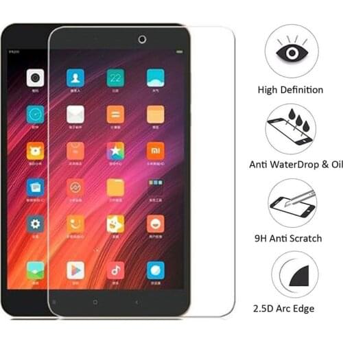 9H Tempered Glass For Xiaomi Mi Pad 4 Screen Protector Protective Film for xiaomi MiPad 4 Pad4 MiPad4 Tablet 8.0 inch Glass Film