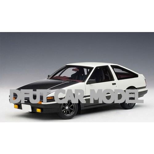 1:18 Alloy Toy Vehicles Autoart AE86 Fujiwara Tofu Shop Car Model Of Childrens Toy Original Authentic Kids Toys