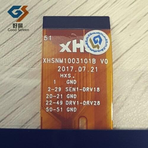 10Pcs/lot Black White P/N XHSNM1003101B V0 / DP101279-F1 / MF-872-101F Capacitive touch screen panel 237*166 MM