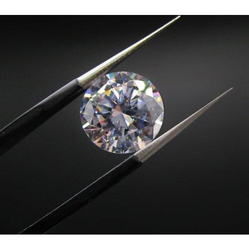 100pieces/Bag 2.1-3.0mm A Grade European Machine Star Cut Synthetic Signity CZ Stone 8 Hearts And 8 Arrows Cubic Zirconia