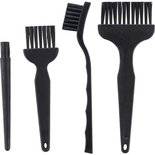 4pcs/lot Anti Static ESD Brush Set Cleaning Tools For Mobile Phone Tablet PCB Repair Tools Outillage
