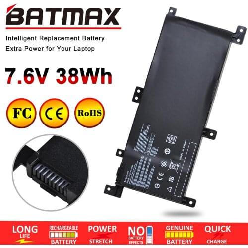 7.6V 38Wh C21N1509 Laptop Battery for ASUS Vivobook X556UA X556UB X556UF X556UJ X556UQ X556UQK X556UR X556UV F556U F556UA F556UB