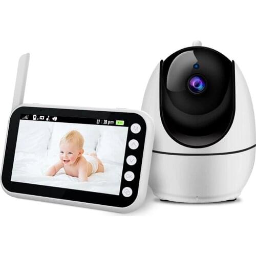 ABM200 Model Baby Monitor With Camera Electronic Wifi Nanny Wireless Video Color Surveillance Sicurity 2 Way Talk Temperature