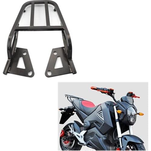 Motorcycle Black Luggage Carrier Rack Support Holder Saddlebag Cargo Shelf Bracket Kit For H onda MSX125 msx 125