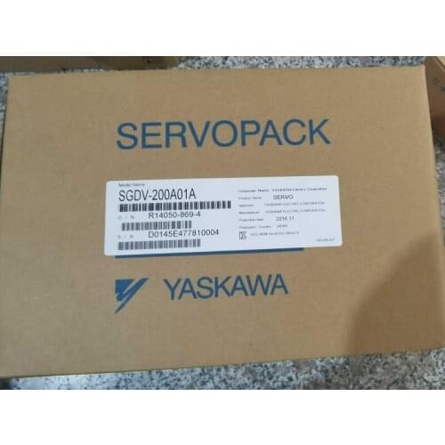 Fast shipping new and original yaskawa ac servo motor drive SGDV-200A01A servo amplifier