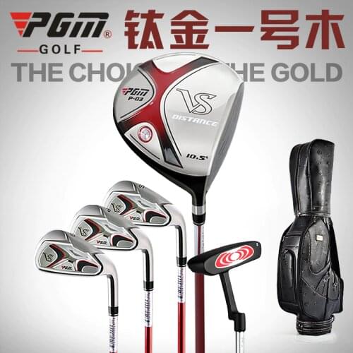 Golf Clubs Half Set of Clubs with Golf Bag Men and Women Cue Kit