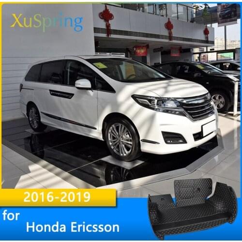 Car Trunk Mat Cargo Liner For Honda Elysion 2016 2017 2018 2019 Rear Tail Durable Boot Cover Protective Styling