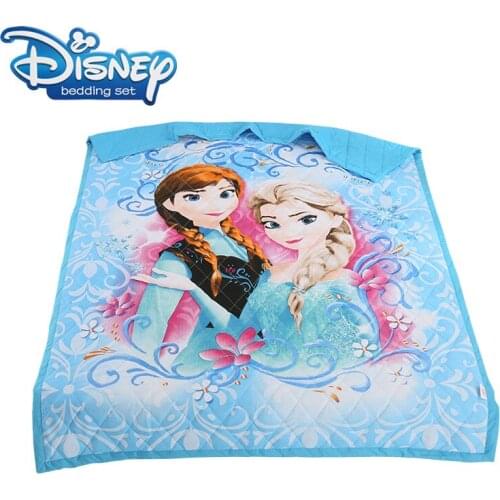 Disney cartoon Frozen Elsa cotton Summer Quilts twin single queen Blankets High quality Bed Cover Children Adults duvet soft