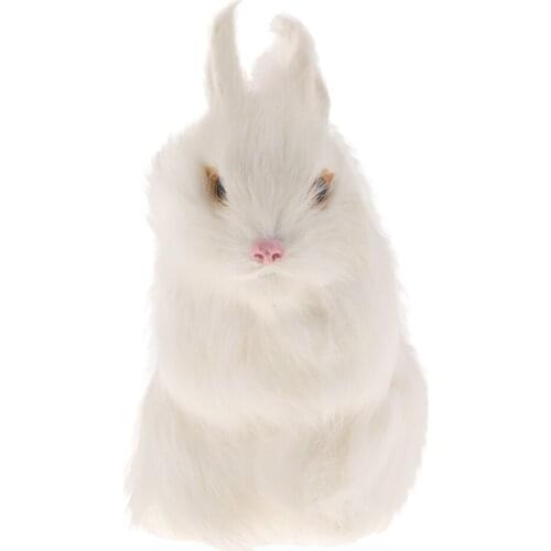 Handmade Artist Polythene Statue Rabbit Hare Ornament Decor Gift