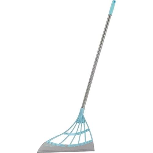 M89B Hangable Handle Design Two-in-one Broom for Kitchen Living Room Easy to Clean Strong Density PP Material