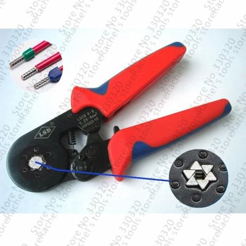 LSC8 6-6 Self-adjusting Cable ferrules crimping tools crimp pliers for wire cord end sleeves 0.25-6mm2