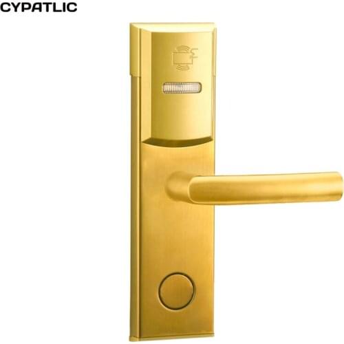 Hotel smart card door lock system intelligent 125khz ID card lock for apartments
