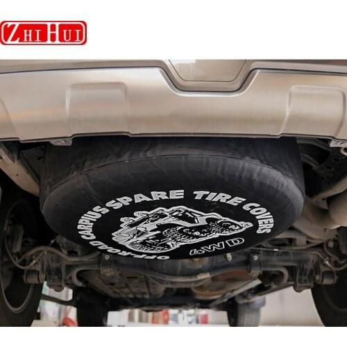 Car Styling Under Spare Tire Protection Cover Leather Tire Protection Cover Protection For Haval H9 2015-2019 2020 Accessories