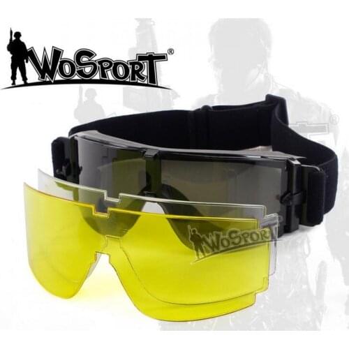 Tactical USMC Airsoft X800 Hunting Wind Dust Protection Glasses Outdoor Goggles